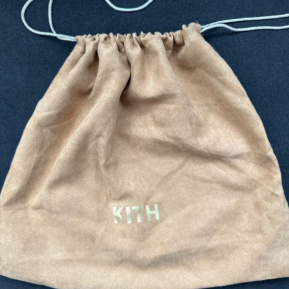 KITH BAG BROWN AND GOLD
